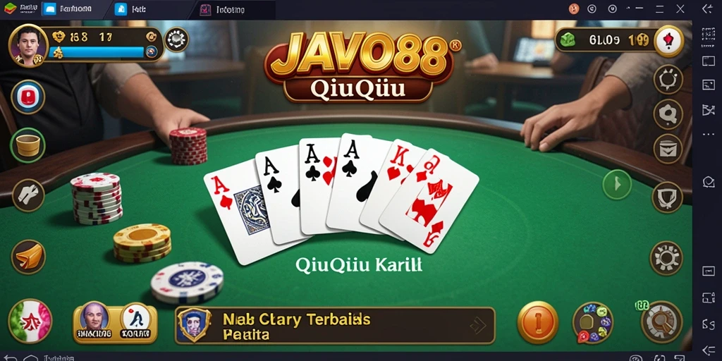 Tampilan gameplay QiuQiu di JAVO88 yang seru dan menarik.