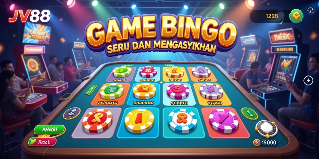 Tampilan gameplay Bingo yang seru dan penuh tantangan.