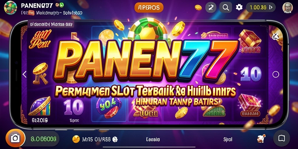 Tampilan gameplay Slot yang menarik di PANEN77.