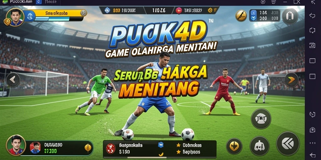 Tampilan gameplay PUCUK4D yang seru dan kompetitif.