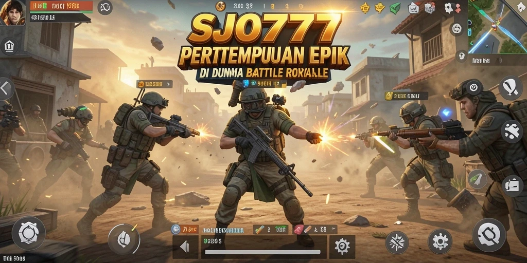 Tampilan aksi pertempuran seru dalam SJO777 yang memikat.