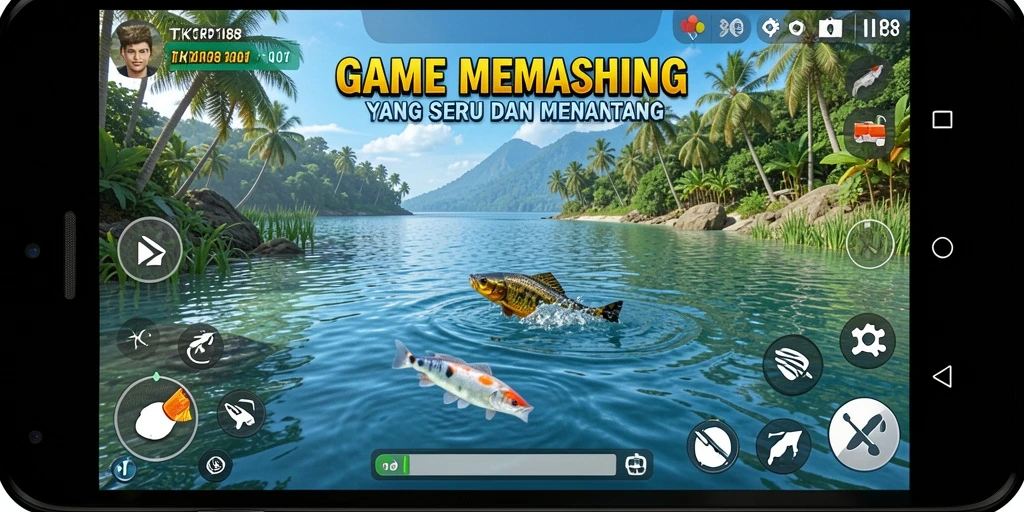 Tangkapan ikan yang memukau dari gameplay TKP188.